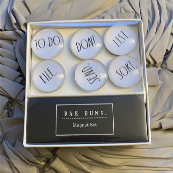 Rae Dun Other - Rae Dunn Magnet Set - To Do Done List File Send...